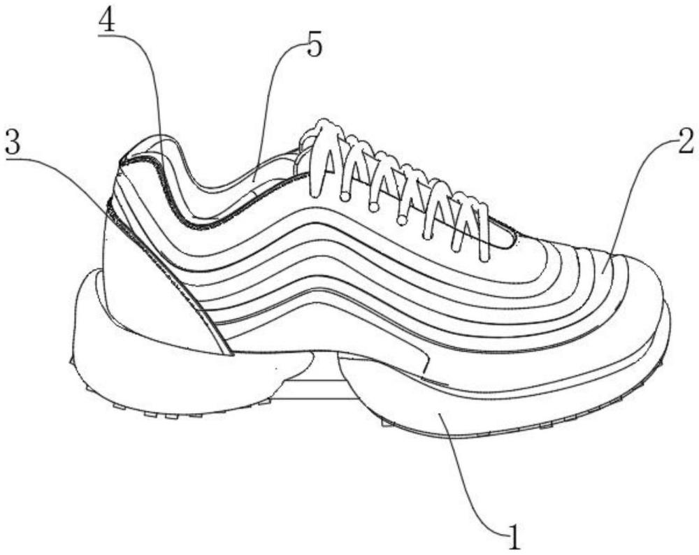 一种防水效果好的运动鞋的制作方法