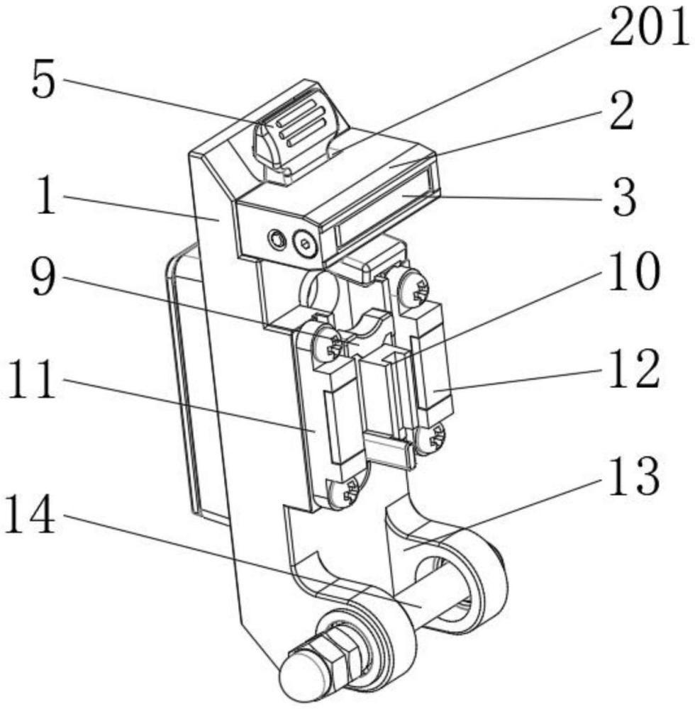 一种便于操作的光纤切割器上盖装置的制作方法