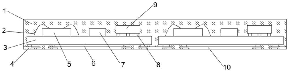 一种芯片倒装封装引线框架结构的制作方法