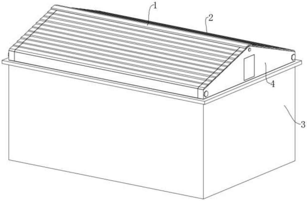 一种建筑屋顶隔热结构的制作方法