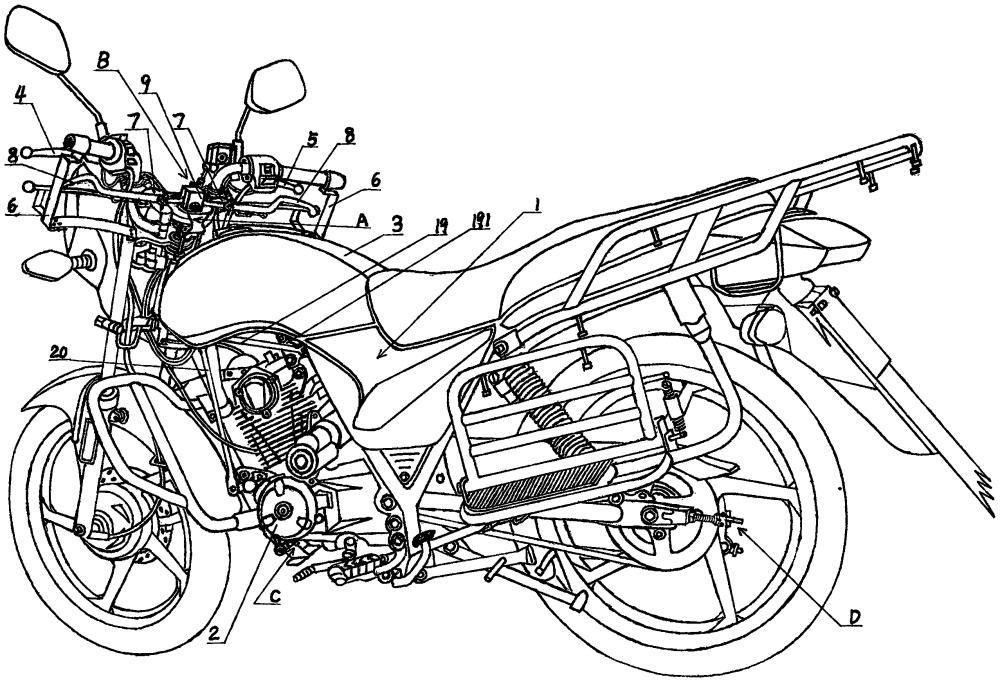 多功能制动摩托车的制作方法