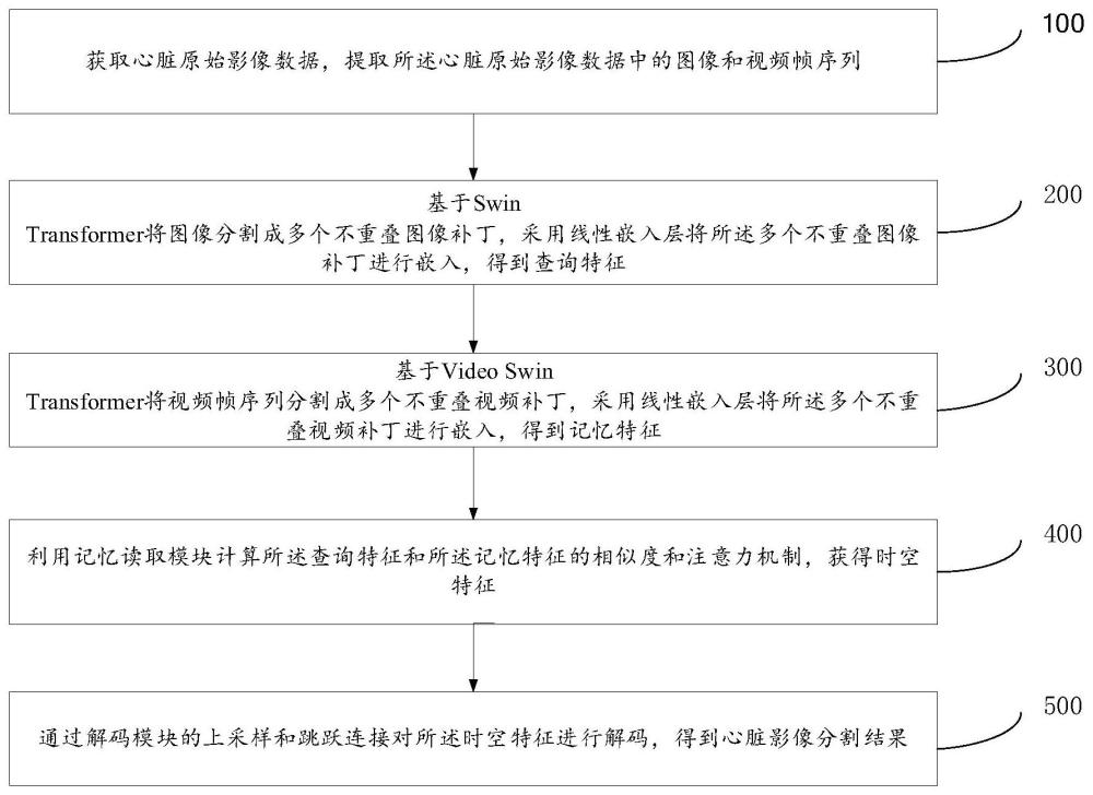 基于分层时空Transformer心脏影像分割方法