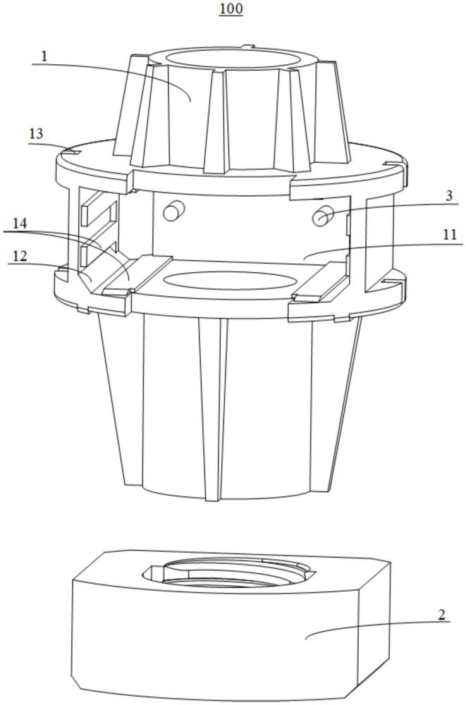 压力泵防呆结构和压力泵的制作方法