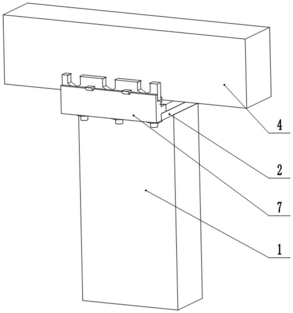 一种承重柱连接组件的制作方法