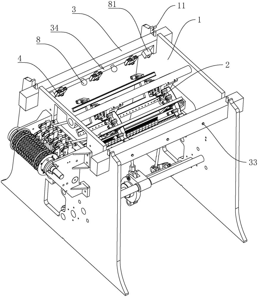 一种双针床经编机的断丝检测系统的制作方法