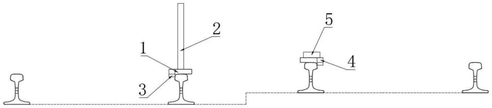 一种便携式数字化铁路线间距测量仪的制作方法