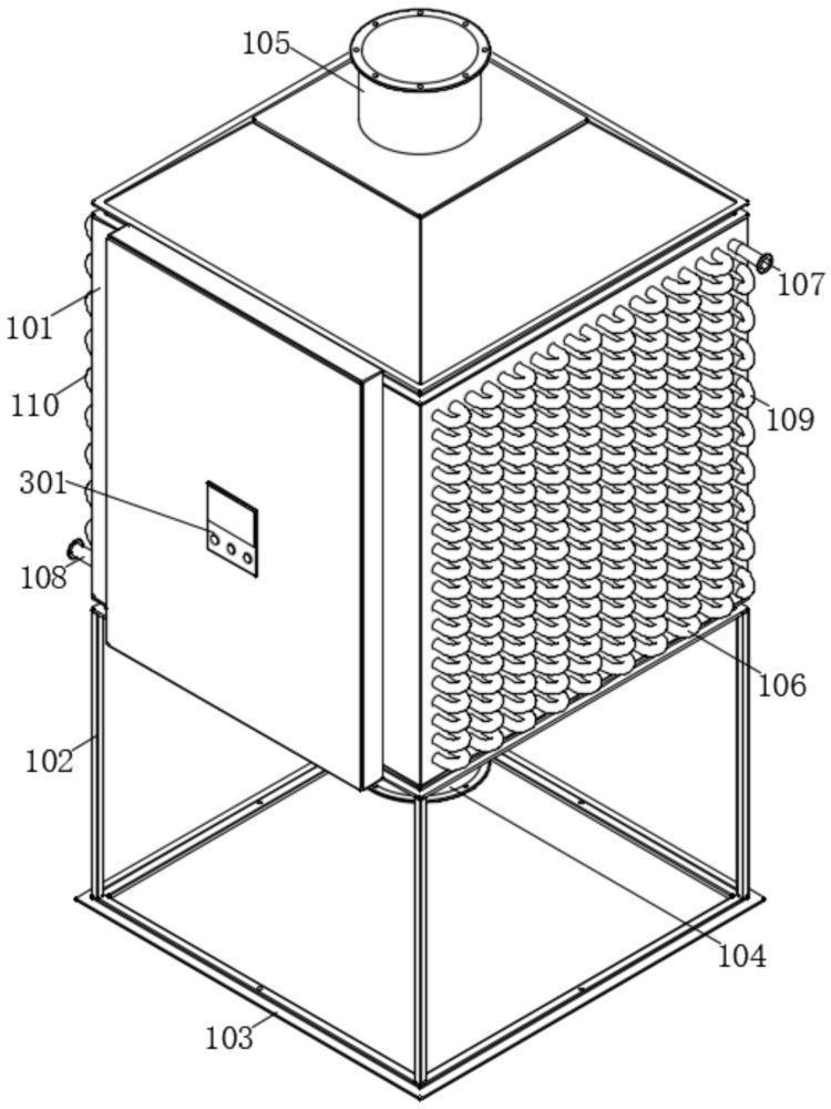 一种锅炉省煤器装置的制作方法