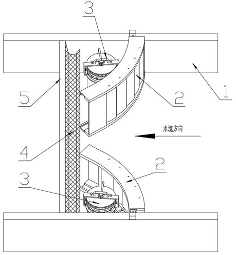 基于水生态治理的露天水面漂浮物自动清理装置的制作方法