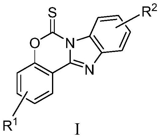 一种苯并噁嗪-2-硫酮并苯并咪唑类化合物及其制备方法和医药用途