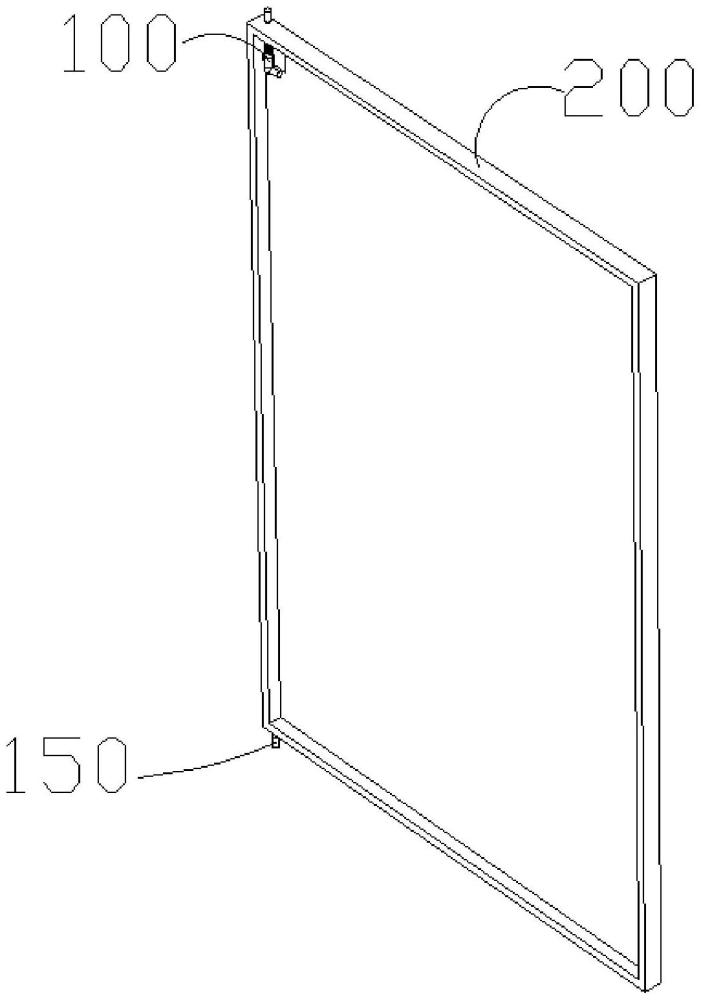 具有快拆结构后门的自助机柜的制作方法