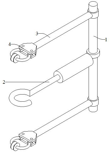 一种检测电梯钢丝绳张力的检测装置的制作方法