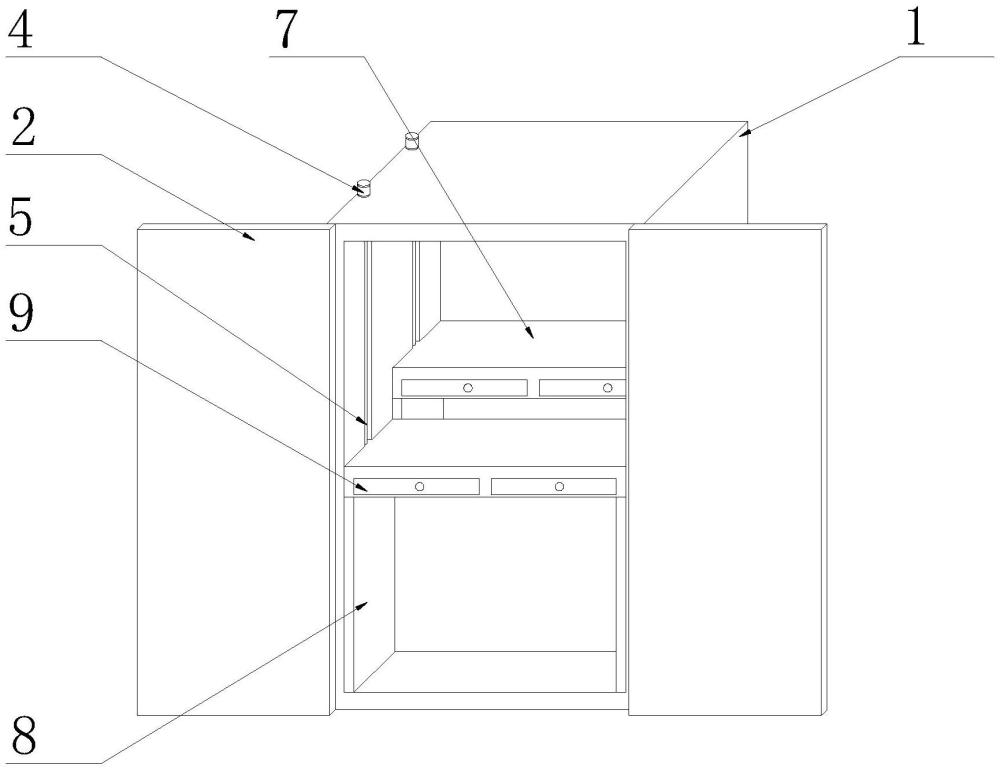 一种家用可调节衣柜的制作方法