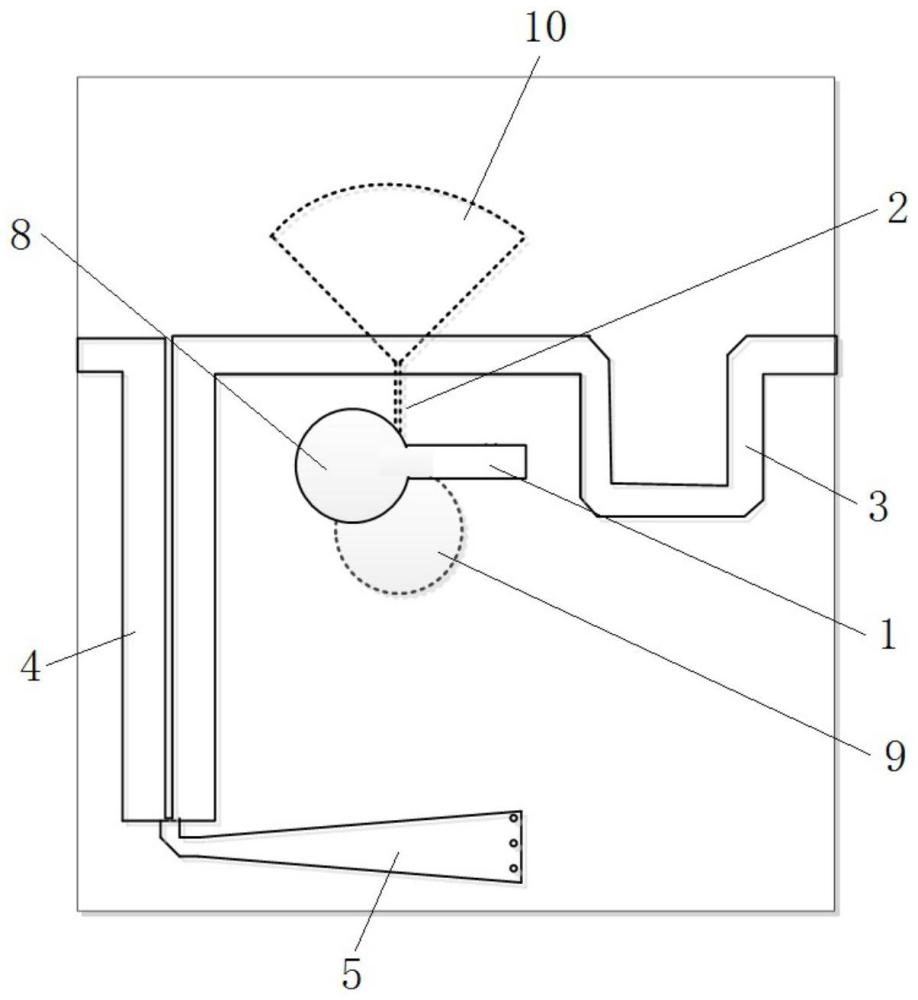 一种超宽带小型化90°移相功分器的制作方法