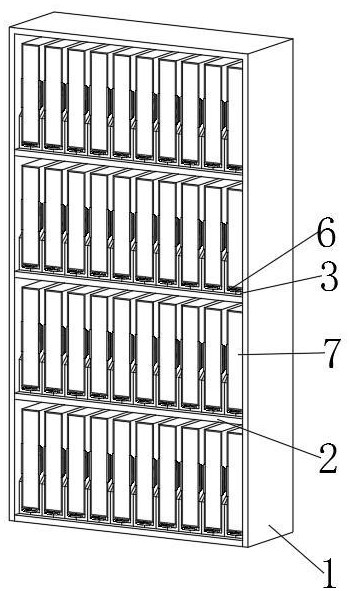 一种新型的人事档案材料分类专用橱的制作方法