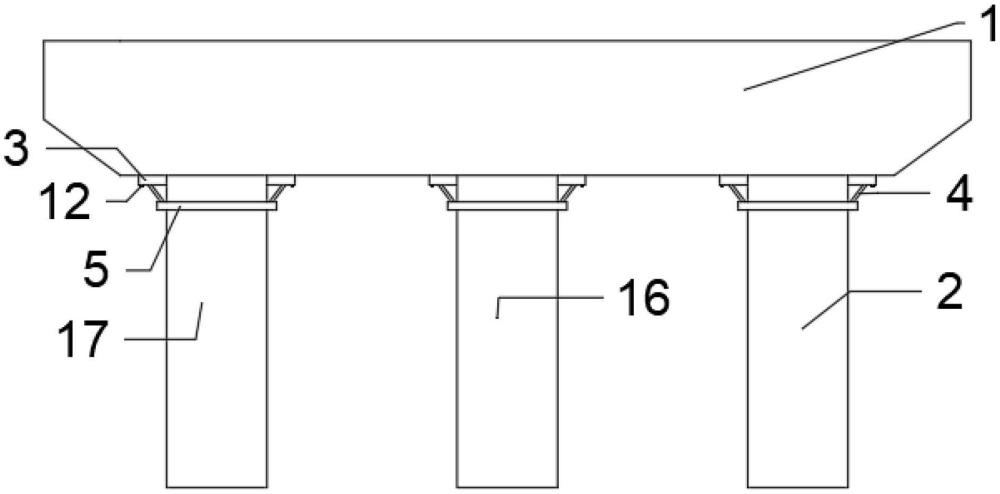 一种装配式多墩柱与盖梁的拼接结构的制作方法