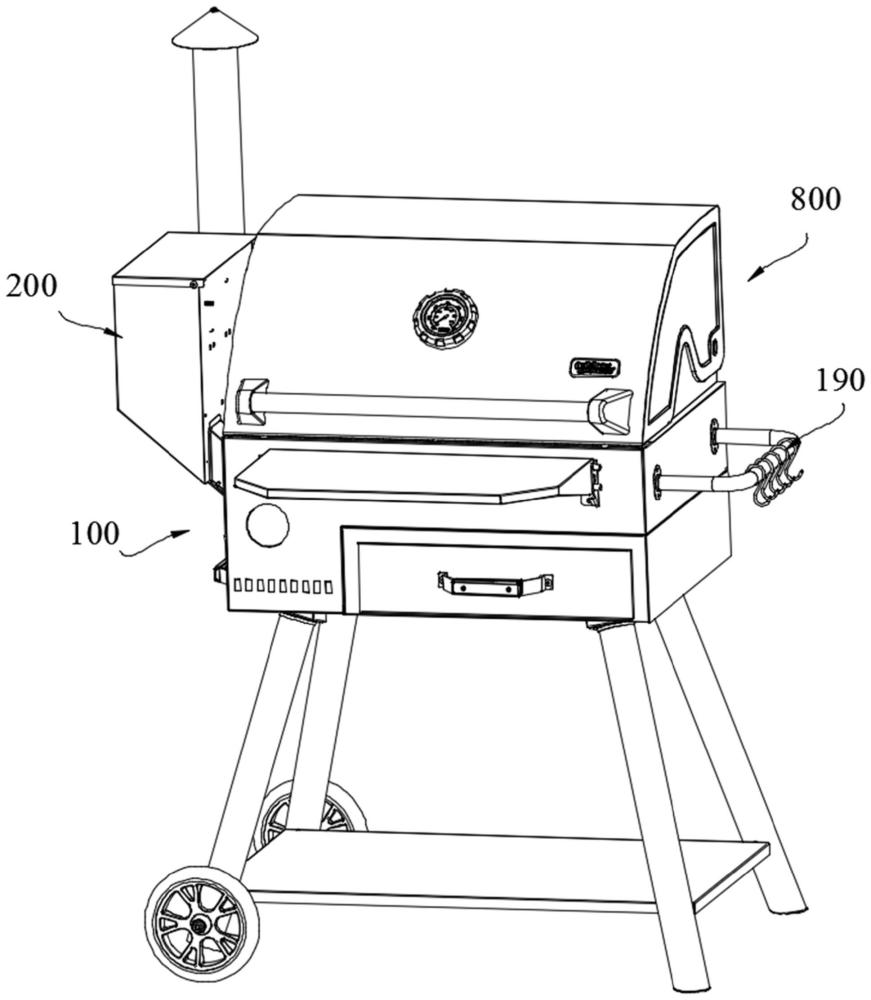 颗粒燃料烤炉的制作方法