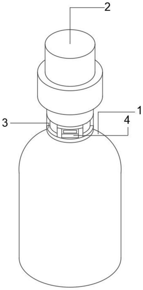 一种小型带过滤网的标本存放试剂瓶的制作方法