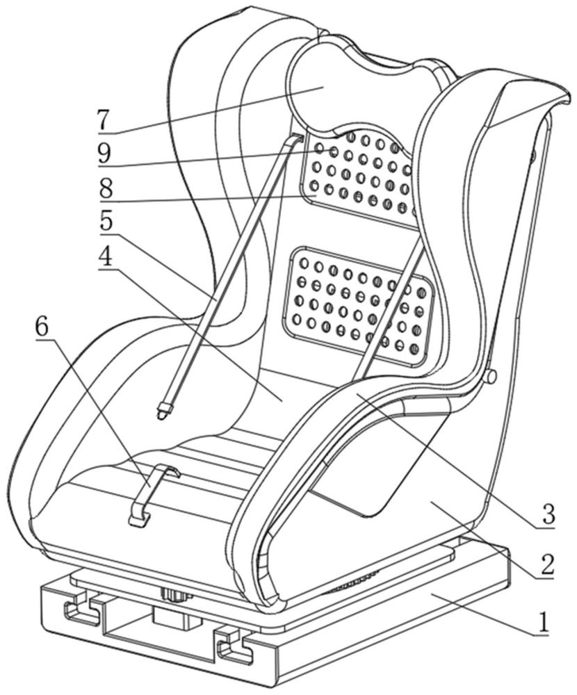 一种车辆适配远程协控儿童安全座椅的制作方法