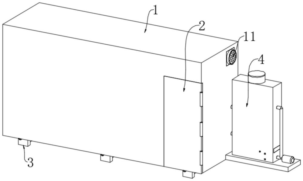 一种采用冷水机组的集装箱式液冷储能系统的制作方法