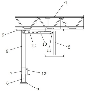 一种钢结构装配式建筑楼承板无支撑装置的制作方法