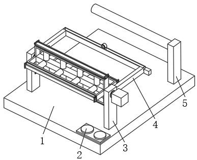 一种膜压烟花插引用引线裁剪装置的制作方法