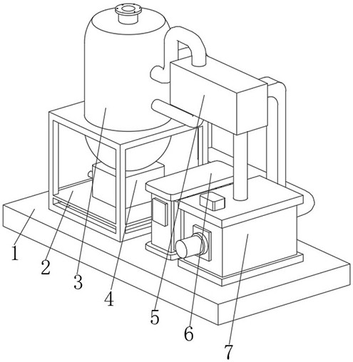 一种针对垃圾渗滤液的蒸发母液的二次蒸发浓缩设备的制作方法