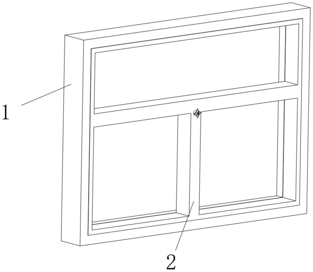 一种便于拆卸的附框整窗系统的制作方法