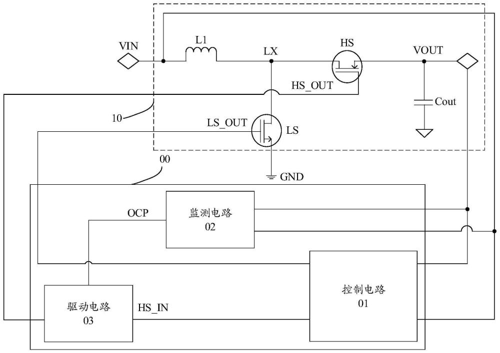 电源管理芯片及其开关电源的过流保护电路、电子设备的制作方法