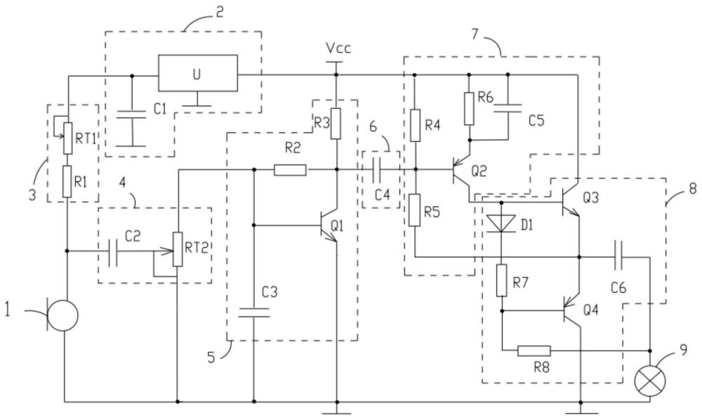 一种超声功率放大控制系统的制作方法