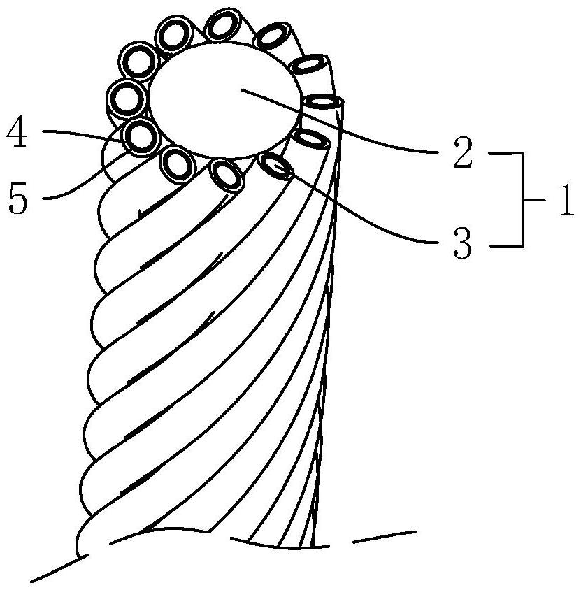 一种超高分子量聚乙烯防回弹缆绳的制作方法