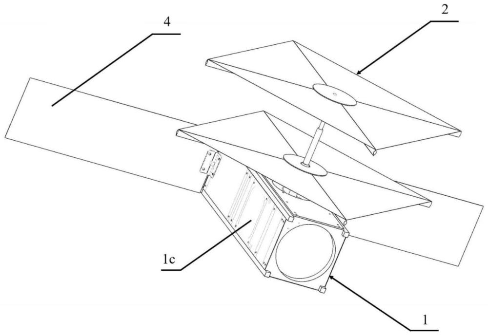一种用于低轨空间碎片监测的高功能密度微纳卫星