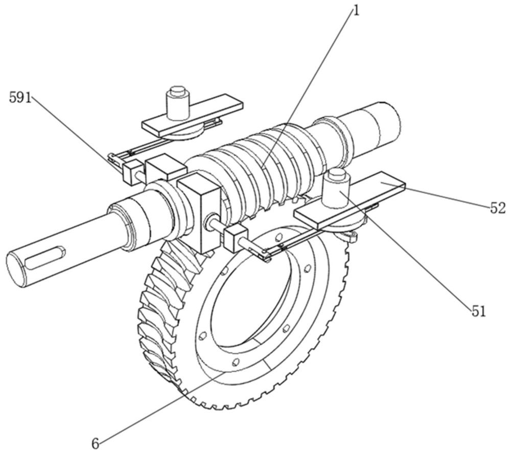一种泵阀微转向调控用蜗轮蜗杆减速机的制作方法