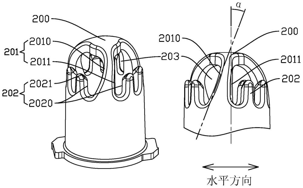 一种开放式鼻毛刀及其定刀的加工步骤的制作方法