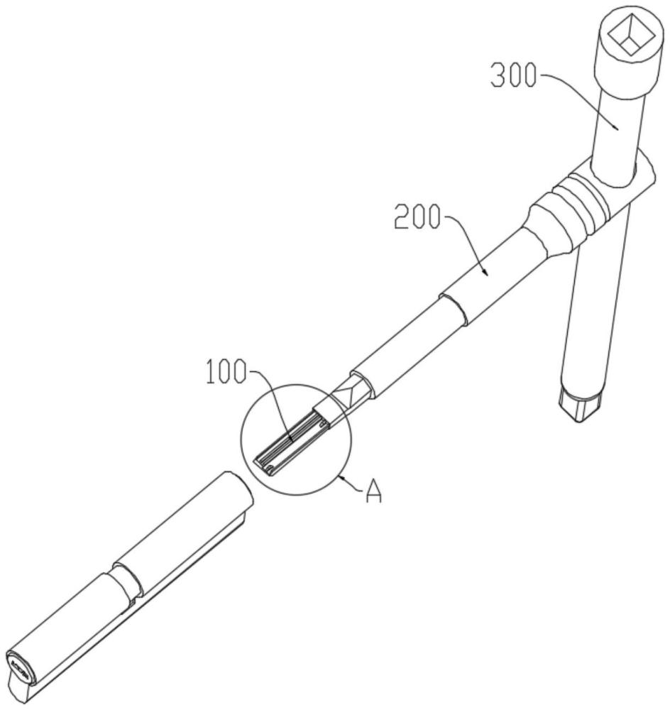 单排一字锁的解锁工具的制作方法