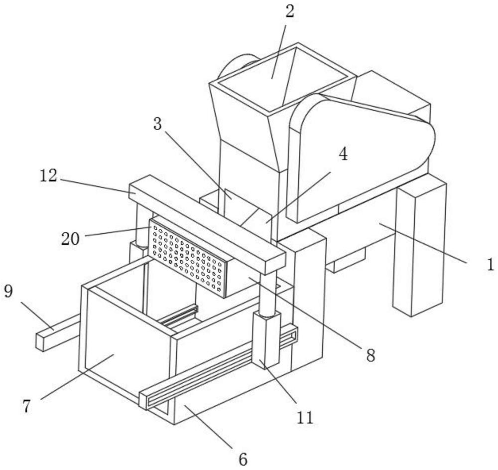 一种建筑材料用废渣处理机的制作方法