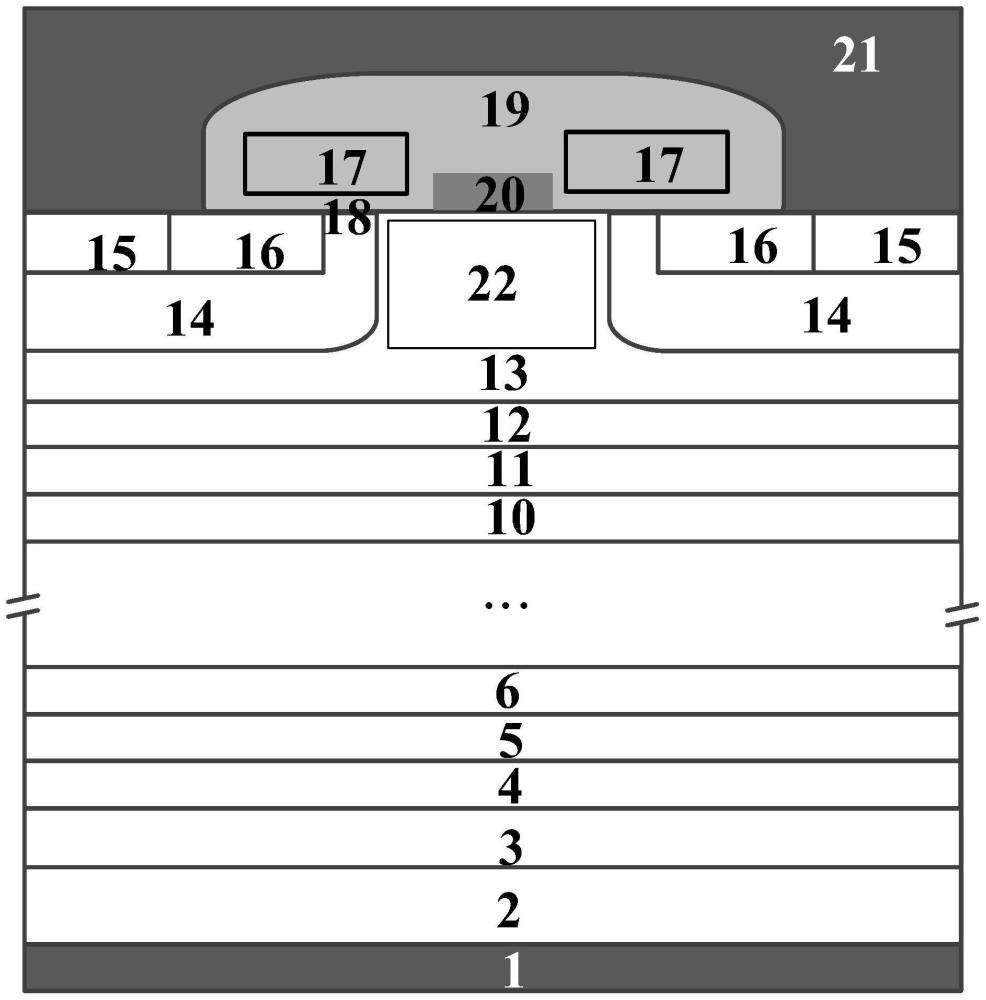 内嵌异质结二极管的MOSFET及其制造方法与流程