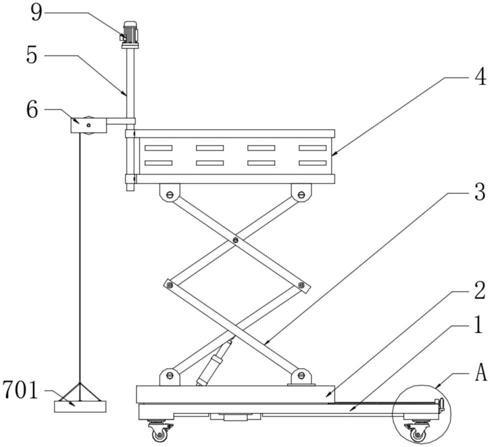 一种建筑施工用施工架的制作方法