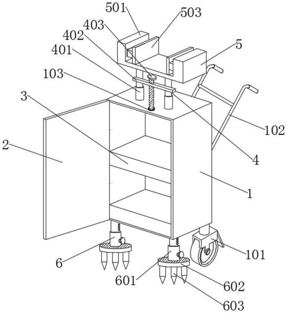 一种建筑工程造价现场测绘装置的制作方法