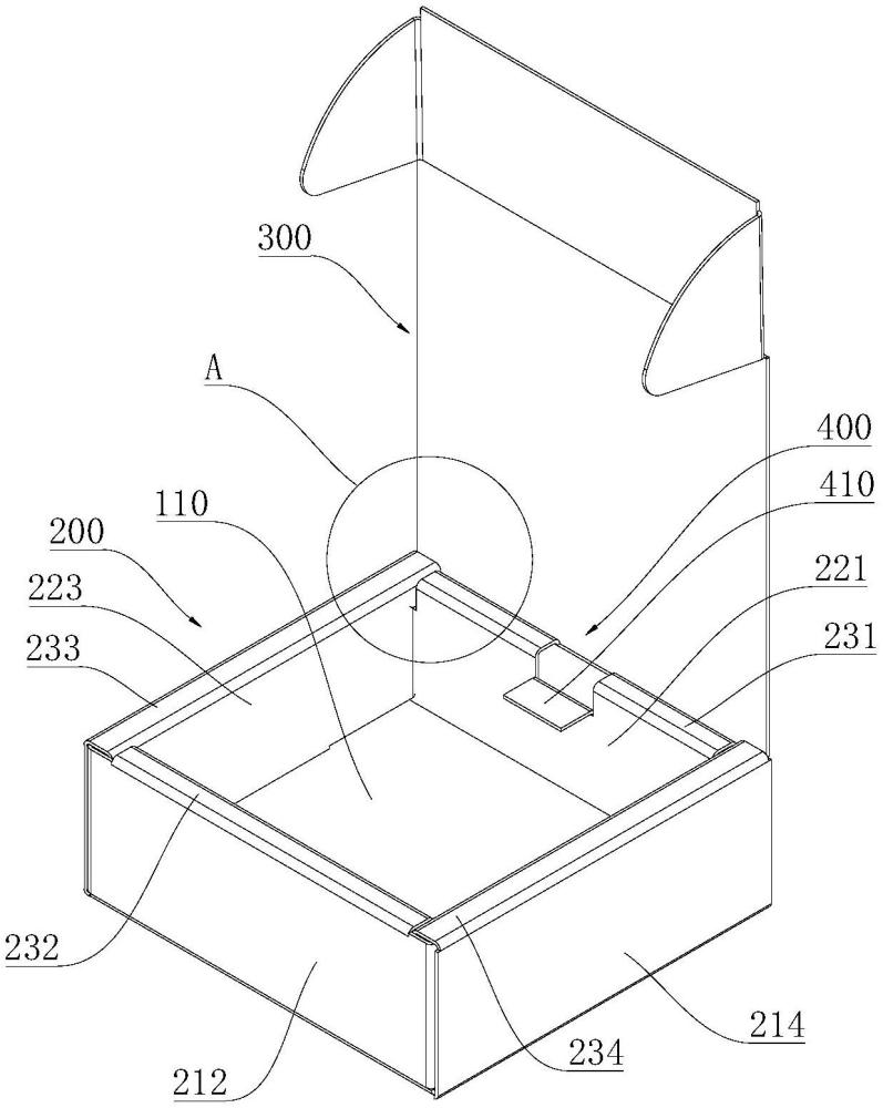 包装盒、包装盒坯件及产品包装结构的制作方法