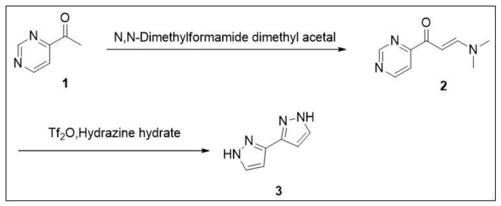 一种制备3，3′‐联吡唑规模化合成的方法