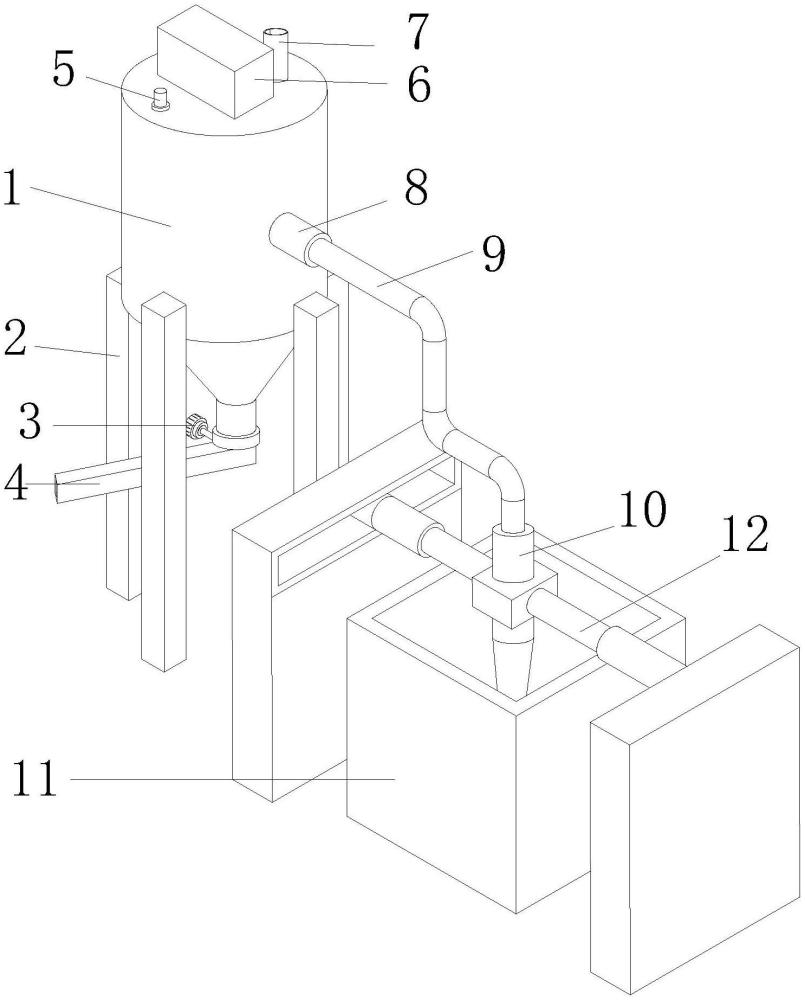 一种锂电池负极石墨自动上料装置的制作方法