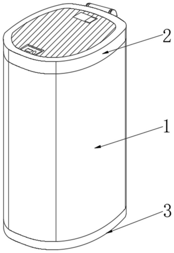 一种带有杀菌消毒的智能垃圾桶的制作方法