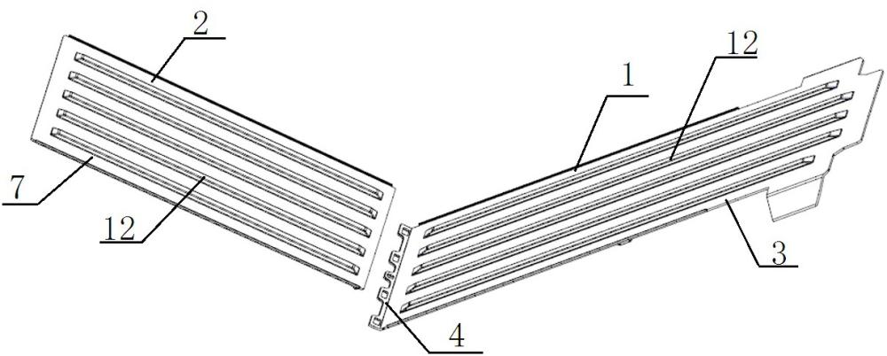 一种电动汽车中控底板结构、总中控板结构的制作方法