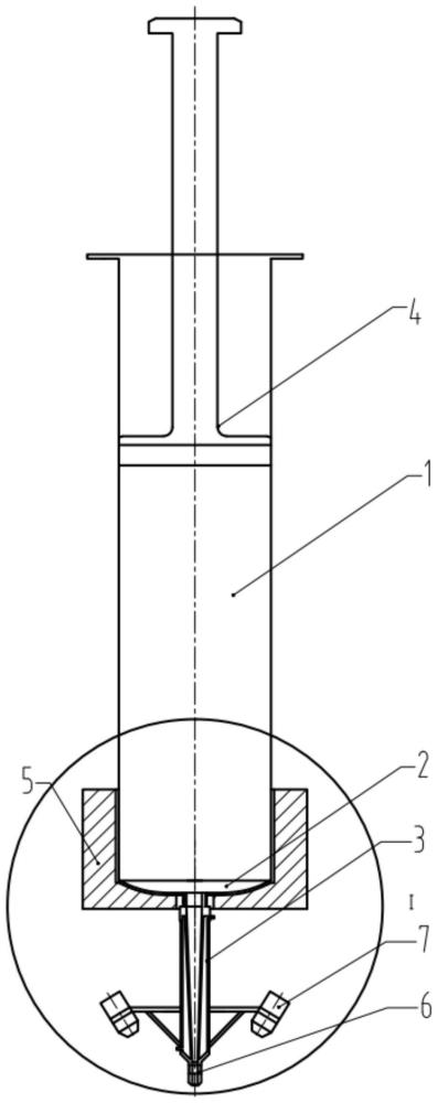 一种用于3D打印固体推进剂的挤出针筒的制作方法