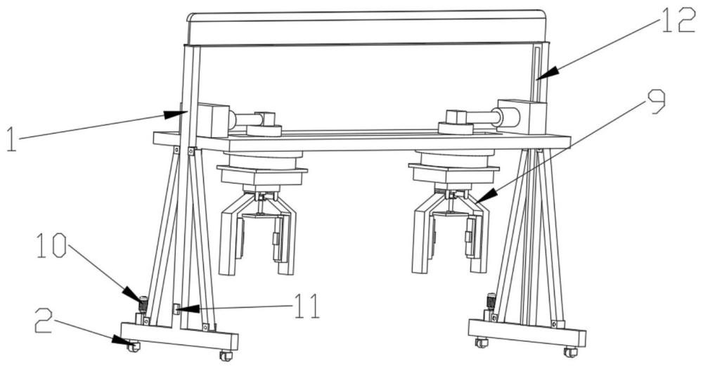 一种冷库制冷机组安装吊架的制作方法