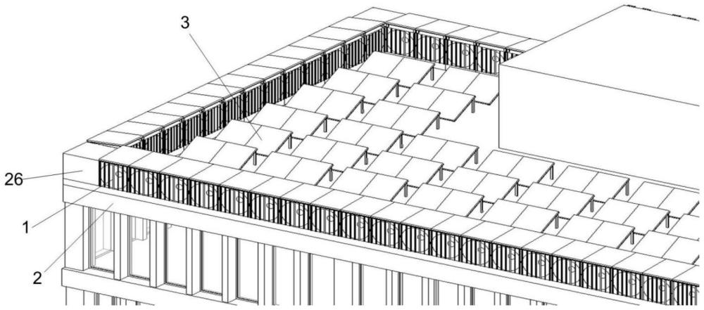一种风光发电墙体、屋面系统及建筑物的制作方法