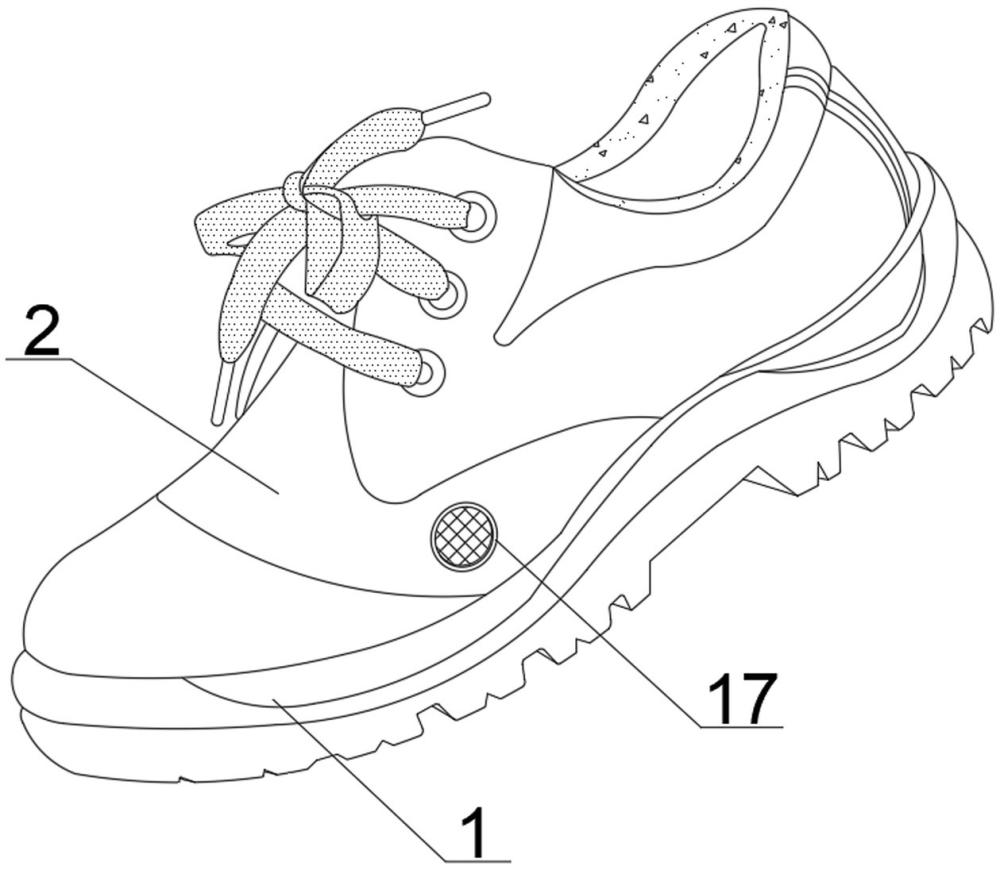 多层防护安全鞋的制作方法