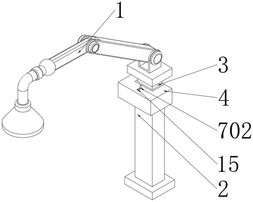 一种台灯支撑架的调节组件的制作方法