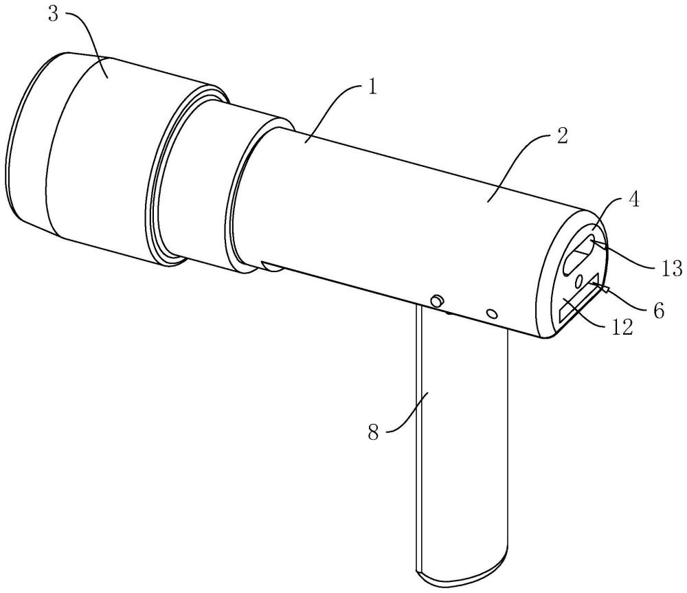 一种发热装置与吹风装置分离拼接式高速风筒的制作方法