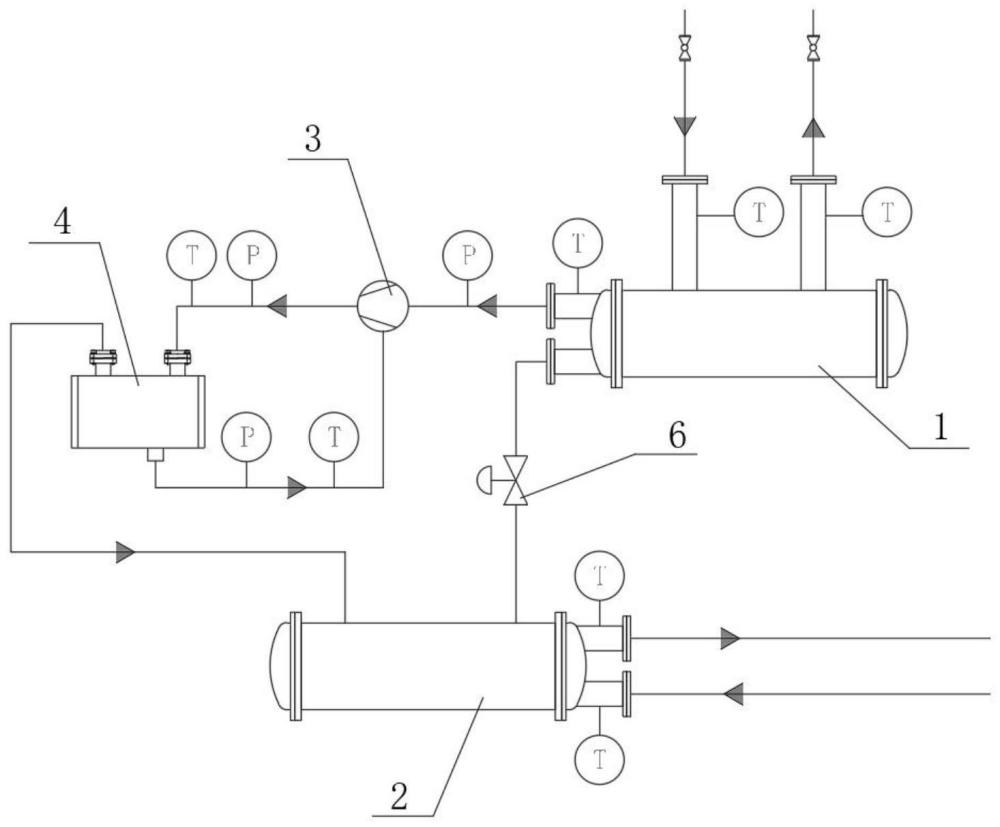 应用于智慧余热蒸汽发生系统中的热泵机组的制作方法